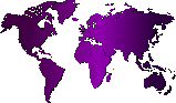 World map mauve